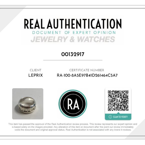 Tiffany & Co Vintage 2003 Atlas Ring in Sterling Silver Size 4.25 - Picture 3 of 8